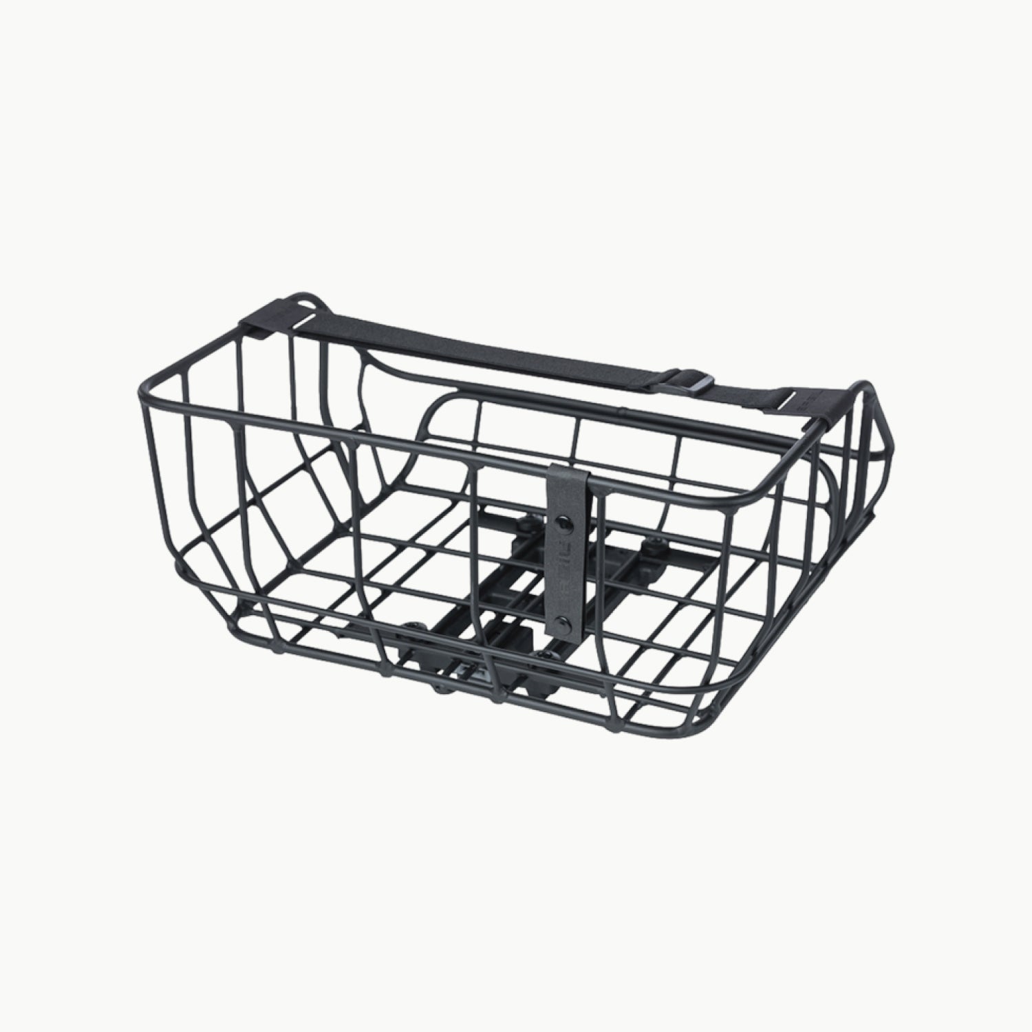 Accessoires baskets Basil Portland MIK zwarte metalen bagagedrager tas voor elektrische fiets / e-bike 1